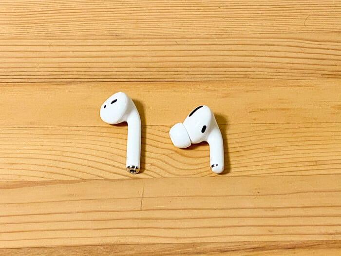 AirPods ProとAirPods比較