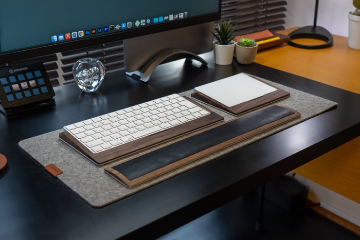 Grovemade Wool Felt Desk Pad ウールデスクマット S - 店舗用品