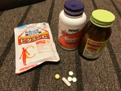 ビオチン治療汗疱で一回の摂取