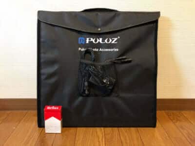 バッグ型状態の撮影ボックス