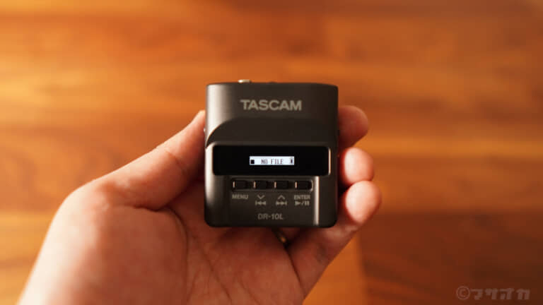 TASCAM DR-10Lレビュー/どこでも綺麗に音を拾えるピンマイク型レコーダー – マサオカブログ