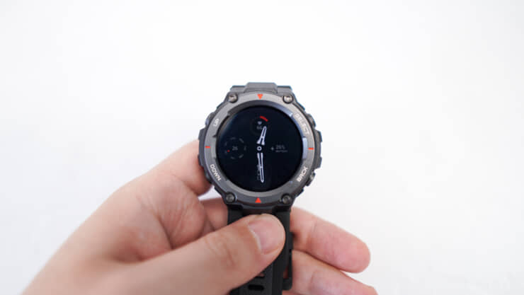 Amazfit T-Rex Pro常時オンディスプレイモード